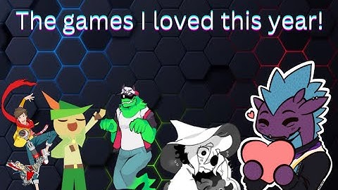 The Best Games I played in 2024