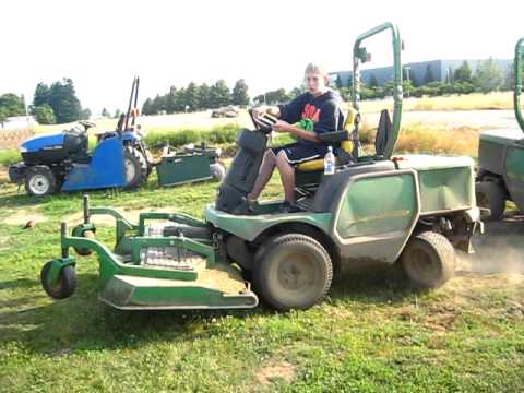 John Deere 1445 Mower Demo (part 2/3) - YouTube 1445 john deere fuse box 