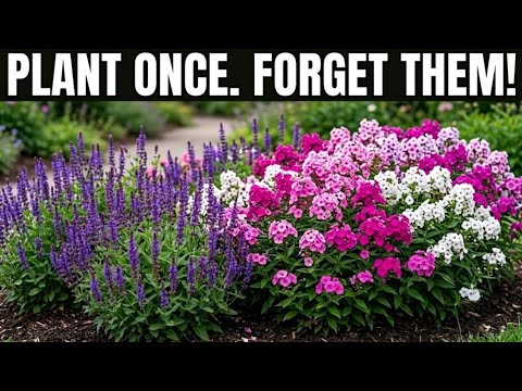 Too Lazy to Garden? Plant These 15 Perennials Once and Forget Them!