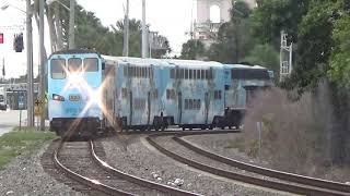 CSX in DAYLIGHT!! - CSX O722-08 [EX-Q453-07]  - Tri-Rails P669 and P666-08 - 12/8/18