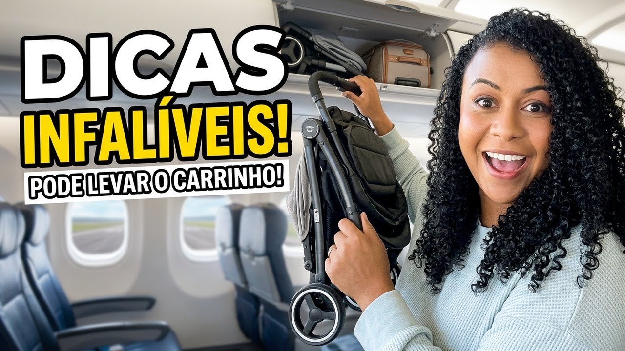Pode Levar Carrinho de Bebê no Avião? Dicas para Viajar com Carrinho de ...