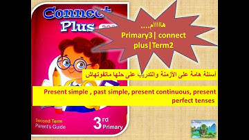 connect plus prime 3- present simple, continuous, past simple& present perfect| مراجعة شاملة وشرح