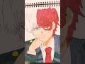 🔥shoto todoroki🔥#viral short#anime drawing#mangadrawing #animestyle