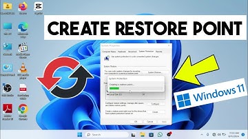 How to Create Restore Point in Windows 11