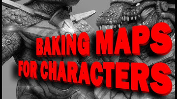 How to Bake Maps for Character for Games (Substance Painter)