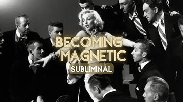 Becoming MAGNETIC Subliminal 💋 creating a magnetic aura, self love, confidence & beauty 432hz
