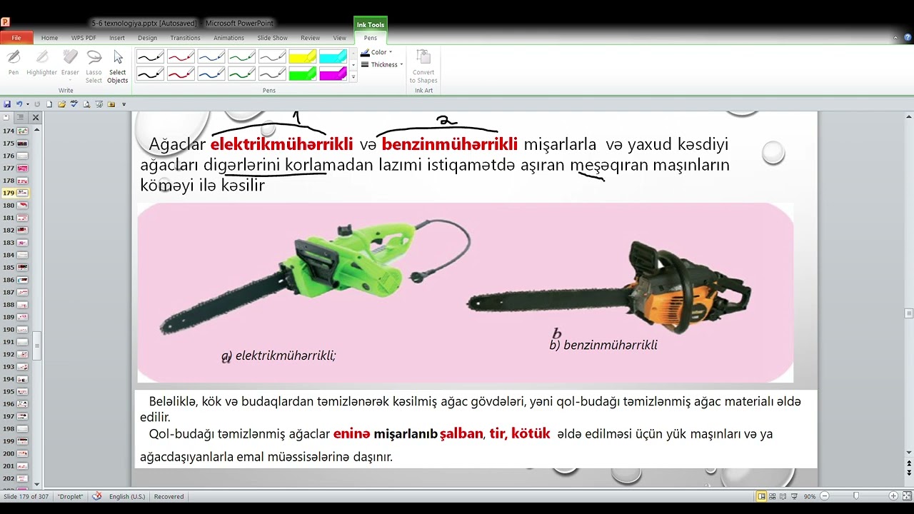 6 Texnologiya ODUNCAĞIN TƏDARÜKÜ VƏ MİŞAR MATERİALLARININ İSTEHSALI