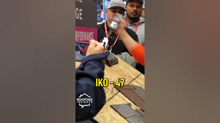 IKO Vs OWENS CORNING Pull Test #roofing #contractors