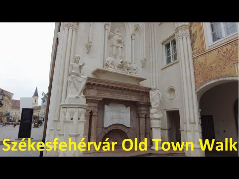 Székesfehérvár Old Town Walk.  Amazing one street town!!! WOW!  - Székesfehérvár Hungary - ECTV