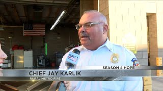 Season 4 Hope live drive at Rural Metro Fire station #74