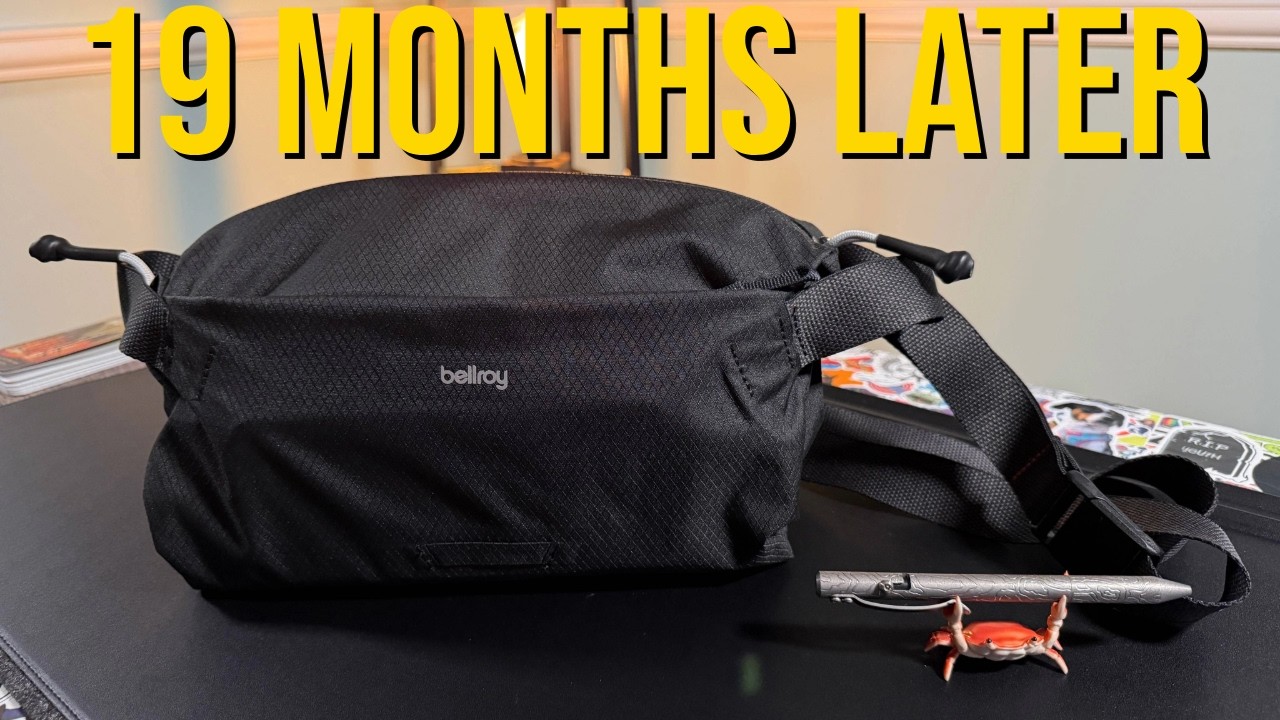 The Only Sling You Actually Need. (Bellroy Lite Sling 19-Month