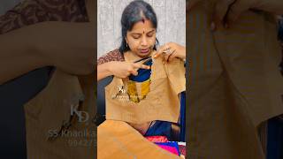 Saree converted long gown