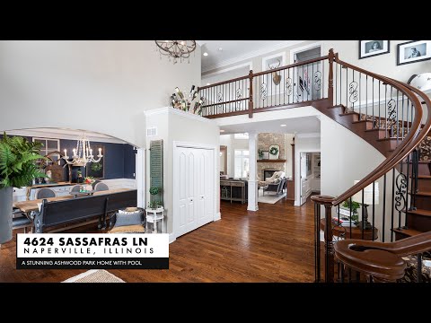 4624 Sassafras Ln, Naperville, IL home video tour