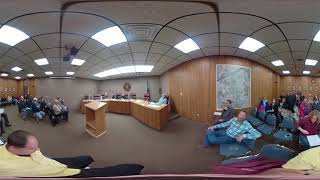 Groves City Council Meeting March 4, 2019 in VR
