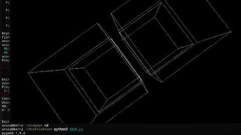 MPD  OpenGL Visualizer Demo