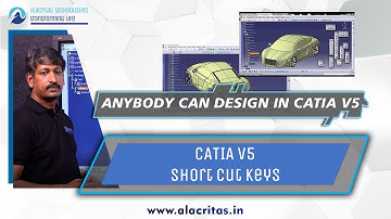 CATIA V5 Shortcut keys