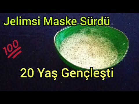 Video: Andreeva Bütçe Yüz Maskesinin Bir Versiyonunu Teklif Etti