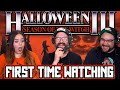 Halloween III: Season of the Witch (1982) Movie Reaction | Their FIRST TIME WATCHING | Halloween 3