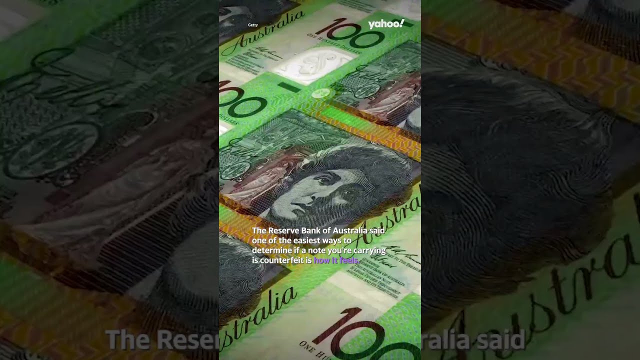 How to spot fake $100 notes circulating in Australia | #shorts #yahooaustralia