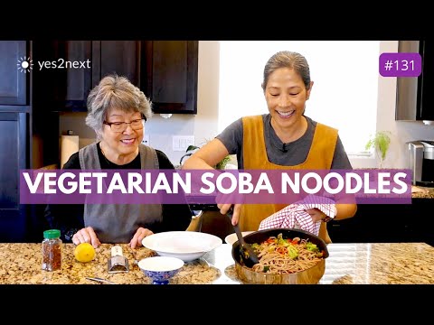 15 Minute Easy Vegetarian Soba Noodles Recipe | Quick and Healthy