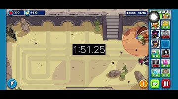 Bloons adventure time td: glob save the queen map 1 normal mode