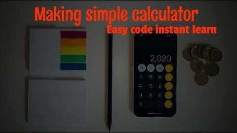 How to make simple calculator in C programming using Dev C++