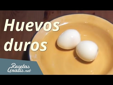 Como hacer huevos duros