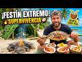 Solo en una isla tropical cocina recetas de supervivencia 🌴 #supervivencia