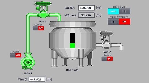 Hướng dẫn lập trình ổn định mức nước dùng PID trong PLC S71500 và Tia portal scada