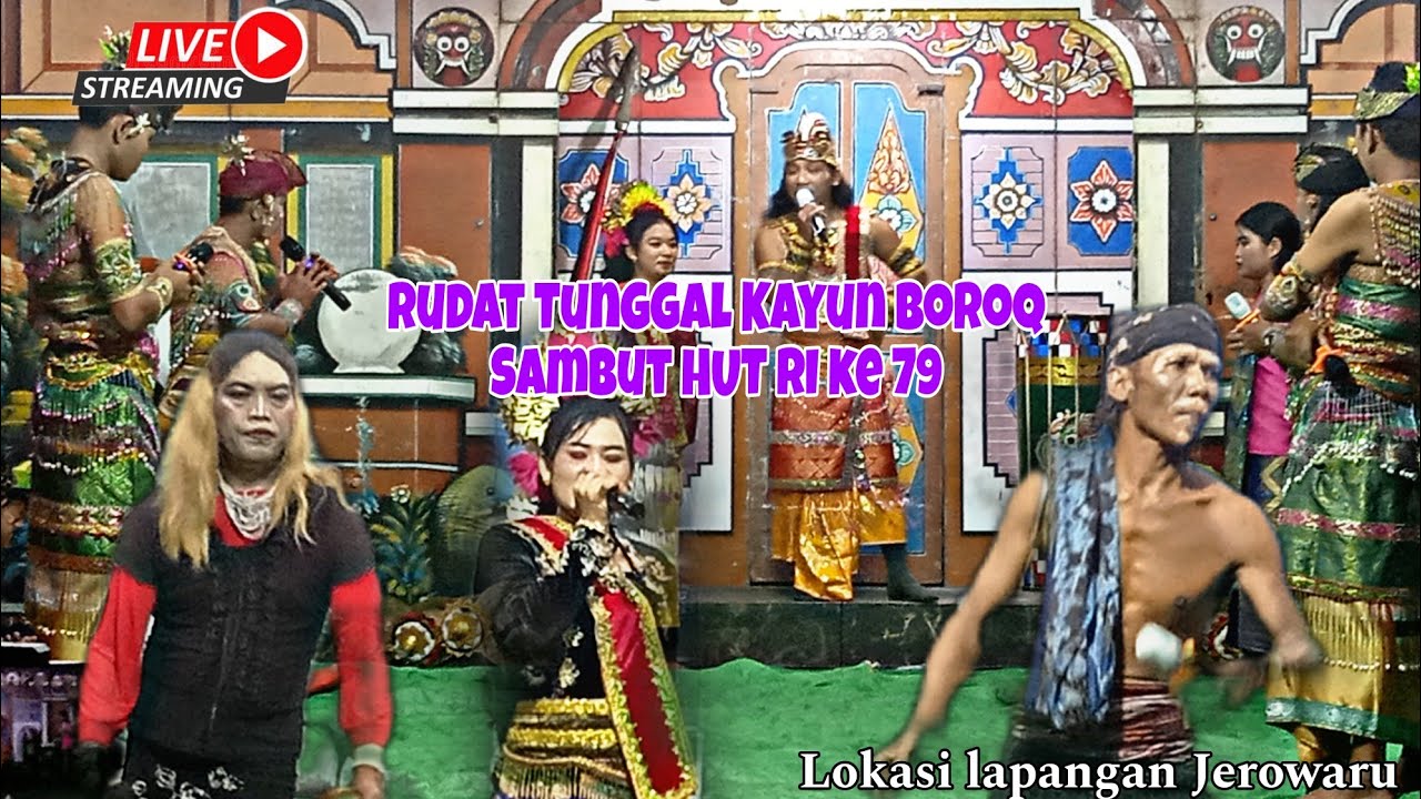 Gagar Mayang Official sedang live tadi malam di lapangan Jerowaru Sambut HUT RI ke 79 Rudat Boroq!