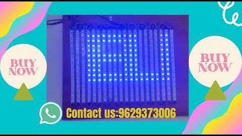 Pixel Led Usb based Name Controller - NIVETHA