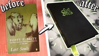 Turning a Paperback into a Leather-Bound Hardcover (my first time binding a book)