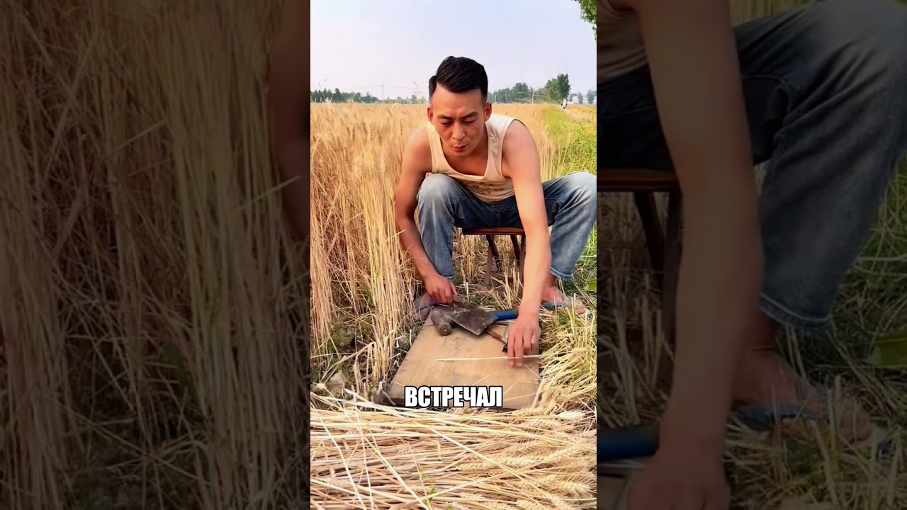 Уделал КОМБАЙН простым топором🤯🔥🚜