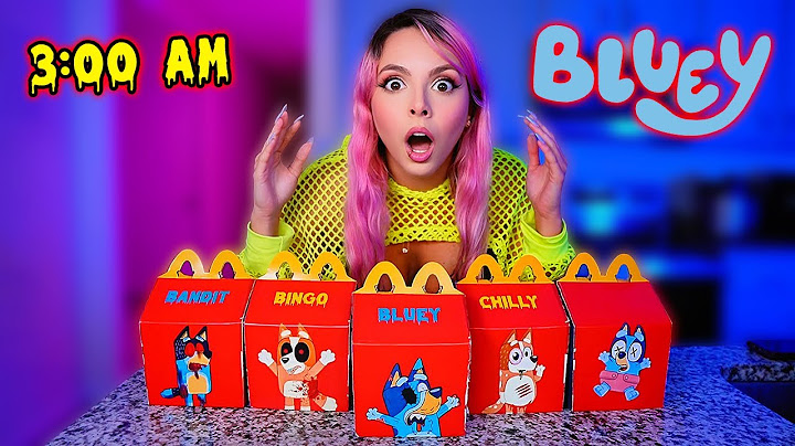 NUNCA COMPRES las CAJITAS FELICES de BLUEY a las 3 AM❌