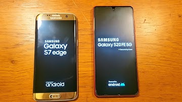 Samsung Galaxy S7 Edge (2016) vs Galaxy S20 FE 5G (2020) EN 2025 [COMPARATIVA RETRO]