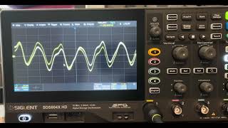 Vibrating string on oscilloscope Update