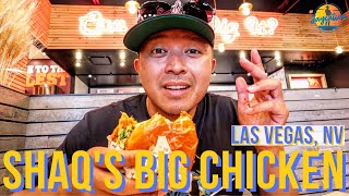 BEST CHICKEN SANDWICH in LAS VEGAS? - Trying Shaq's Big Chicken