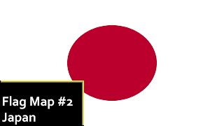 Animated Flag Maps #2 | Japan