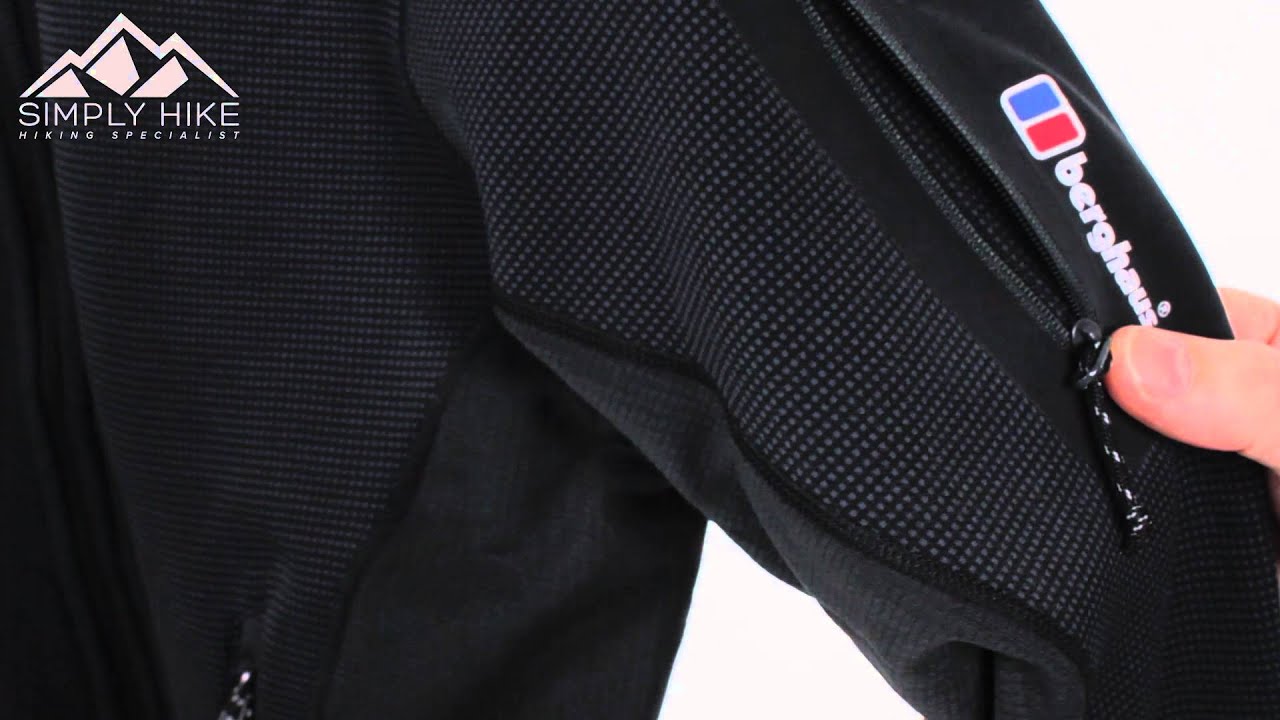Berghaus Pravitale Hybrid Mens Outdoor Insulated Waterproof Jacket Black 