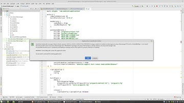 # Android : INSTALL_FAILED_CONFLICTING_PROVIDER: