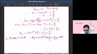 19 Applications of Difference Equations
