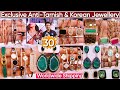 New exclusive anti tarnish  korean jewellery collection 2024  branded western celebrity jewellery