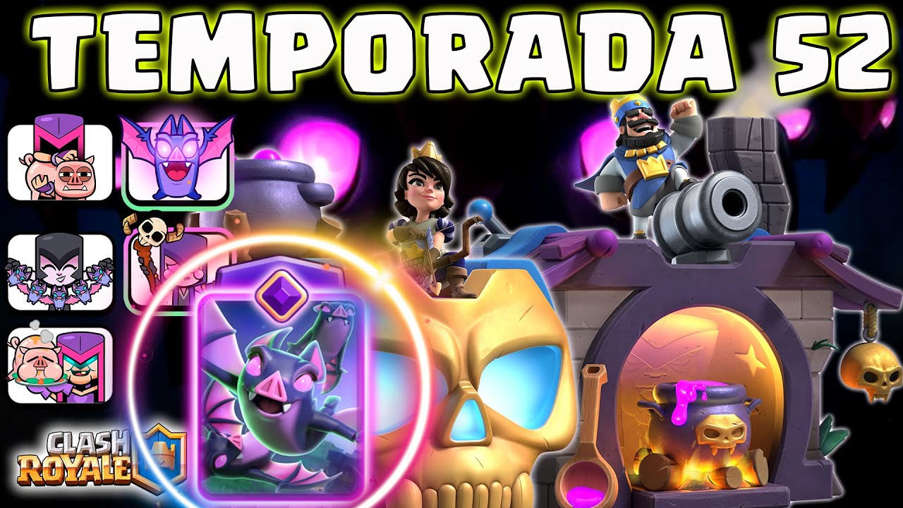 CLASH ROYALE #281 TRAILER DA NOVA TEMPORADA 51: REI DO XADREZ DO PASSE  ROYALE!! 