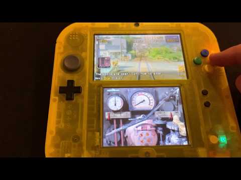 Japanese Rail Sim 3D. Travel of Steam (Nintendo 2ds gameplay)