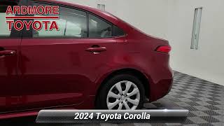 Certified 2024 Toyota Corolla LE, Ardmore, PA K20398