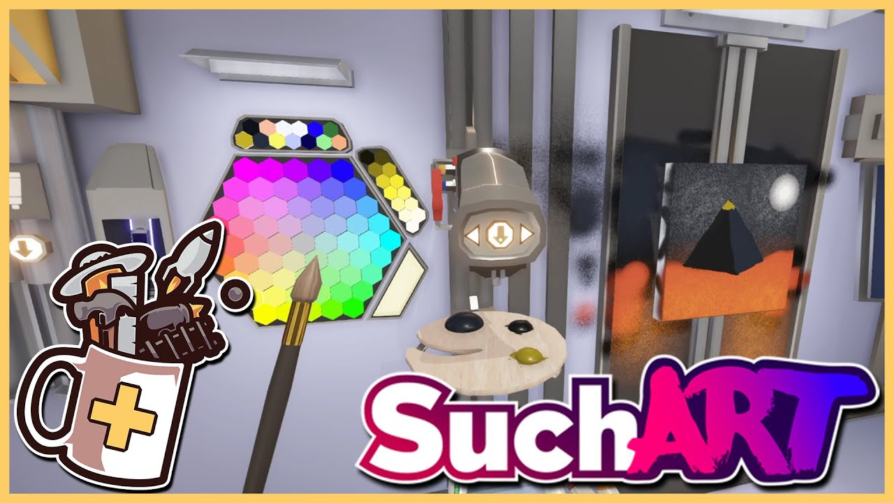 SuchArt!, um jogo de simulação sobre pintura, é anunciado para o