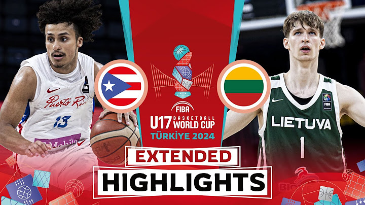 Puerto Rico 🇵🇷 vs Lithuania 🇱🇹 | Extended Highlights | FIBA U17 Basketball World Cup 2024