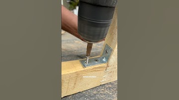 Self drilling screws 🔩 #youtubeshorts #screws #asmrvideo #drill #frame #diycrafts #wood #craft
