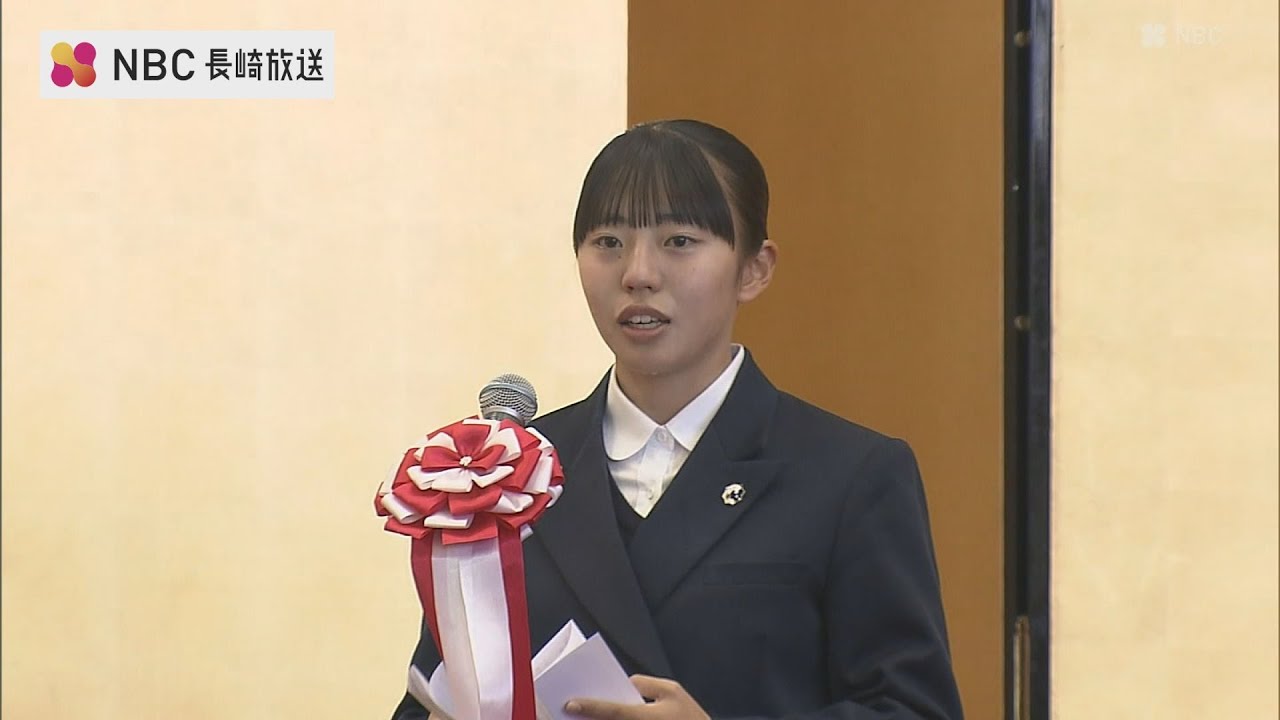 長崎南高で卒業式 「AIに答えを出されてなるものか」卒業生が決意表明　198人が旅立ちの日