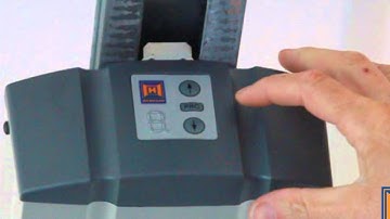 Inleren van een handzender bij de Hörmann Supramatic aandrijving